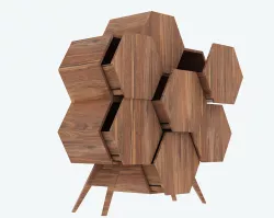 Commode 1002 3D model