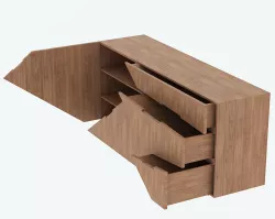 Commode 1002 3D model