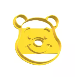 cookie cutter cookie cutter 7cm winnie pook bear bear cookie cookie cookie porcelain fondant cake cake cake