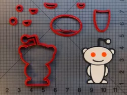 COOKIE CUTTER REDDIT ROBOT LOGO
