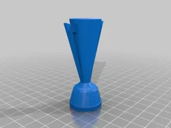 Copa Oro Trophy - Solid Model