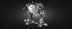 Crushing robot