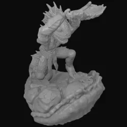 Dagon & Deep one Statues