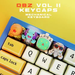 Dbz Keycaps Vol II - Dragon ball - Mechanical Keyboard