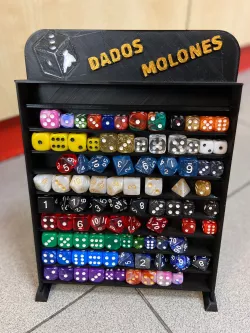 Dice expositor