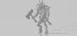 Disorganized Chaotic Warbeast Leader