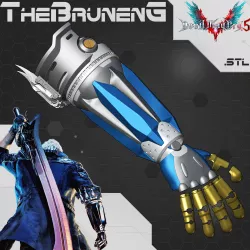 DMC5 Devil May Cry 5 Nero Devil Breaker Overture arm cosplay 3D print model