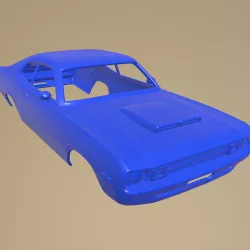 Dodge Demon 340 1972 printable car body