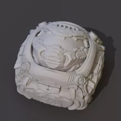 Doom Slayer Keycap - DIGITAL FILES FOR 3D PRINTING - KEYCAP FOR MECHANICAL KEYBOARD
