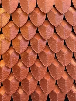 Dragon Scale for printing on fabric