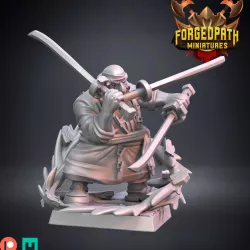 Dwarf Pirate Tri Blade - White Beard's Pirates