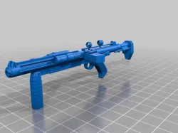 E-10 Mud Trooper Blaster for 1/6 scale Hot Toys - Solo A Star Wars Story