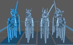 Epic Scale Blood Rider Demons
