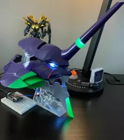 EVANGELION UNIT 01 HEAD STATUE