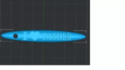 Father keychain