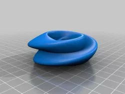 Figure 8 immersion (Klein bagel)
