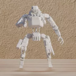 File: Battle Robot V1 in STL digital format