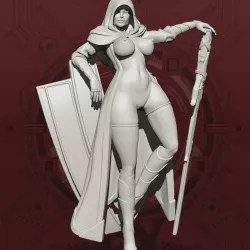 Glamorous Machine Mage Mese - NSFW Gear Pinup