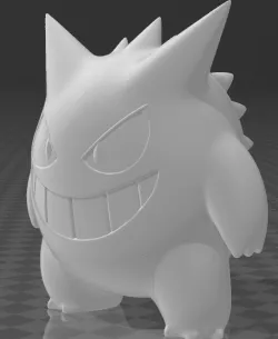 Grinder Gengar, groove design and storage space [Grinder Gengar, groove design and storage space]