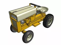 GT13 Scale Garden Tractor Model