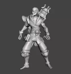 Guardian of the Sands Ryze 3D Model
