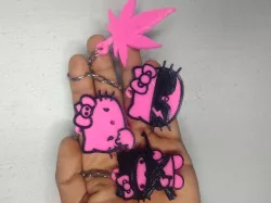 Hello Kitty Keychains - Keychain
