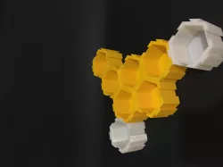 hexagon shelf
