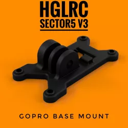HGLRC Sector 5 V3 Generic Gopro Mount