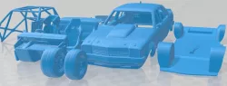 Holden Torana 4 Door Race Car 1977 Printable