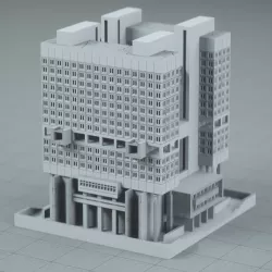 House of Soviets  3D model