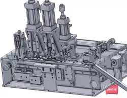 industrial 3D model bending shaping punching machine