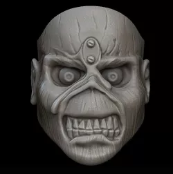 Iron Maiden Eddie ring.