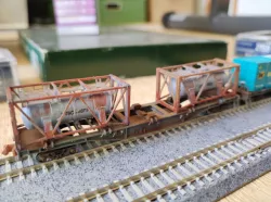 JAPAN RAIL UTC 20 foot Tank Container N SCALE 1:160
