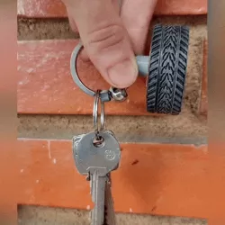 JDM wheel key ring