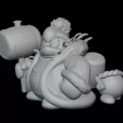 Kirby and King Dedede Kirby and the Forgotten Land Figure