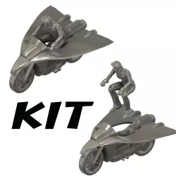 KIT Jeeg Motorcycle with Hiroshi Shiba