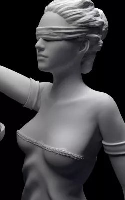 LADY OF JUSTICE - THEMIS - LADY OF JUSTICE
