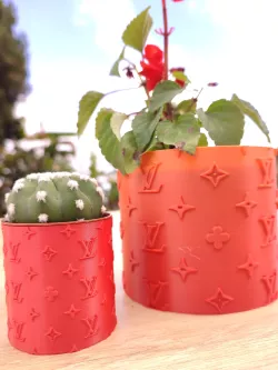 Louis Vuitton Planter/Desk Organizer
