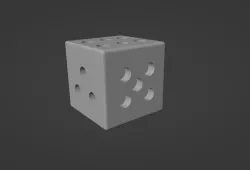Ludo Cube Dice