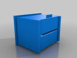 Láyens hive box for storing ear sticks
