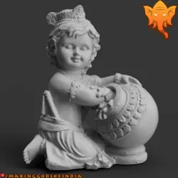 Makhan Chor - Krishna Stealing Butter