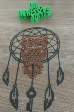 Mandala de coruja OWL