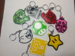 Mario Bros Keychains - Keychain