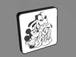 Mickey lamp