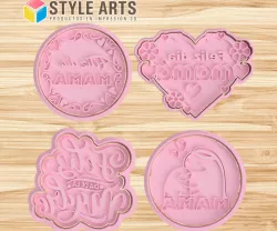 Mother's Day cookie cutters - cookies