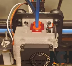 Mounts the BigTreeTech Mixing Hotend on the Geeetech A10m