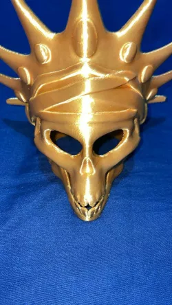 ORO HELMET, SKULL, KING GOLD