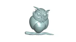 OWL 3d model