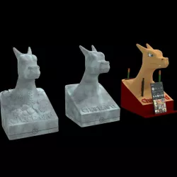 PACK 3 Versions PACK 3 Busts of Pokémon No. 006 Charizard For 3D Printing