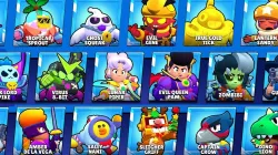 Pack of 10 Brawl Stars number 2 Skins